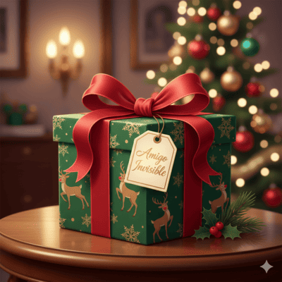 Puzzle completo - Regalo misterioso navideño